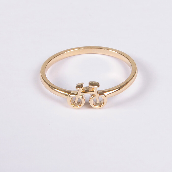 Fantezi Spor Bisiklet Altın Yüzük 835 - SAÇAK KUYUMCULUK