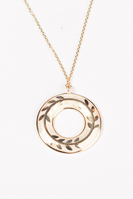 Halka Tasarım Altın Kolye 839 - SAÇAK KUYUMCULUK