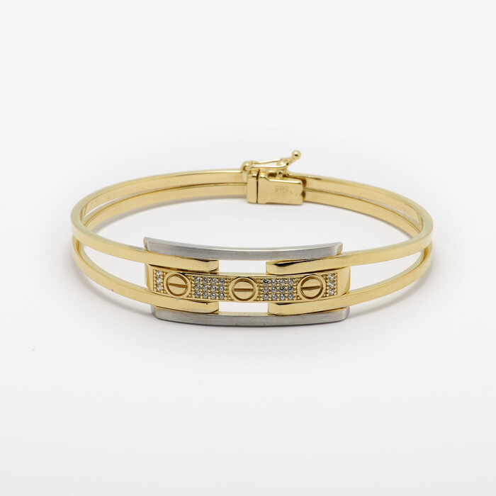 Kaburga Tasarım Altın Kelepçe 849 - SAÇAK KUYUMCULUK