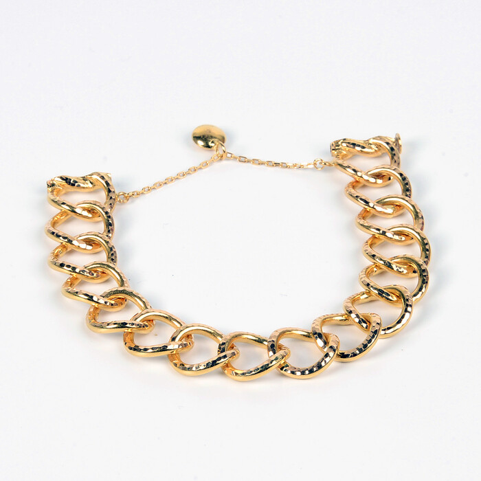 Özel Tasarım Kalem İşlemeli Samanyolu Bileklik (22 Ayar Altın) - SAÇAK KUYUMCULUK