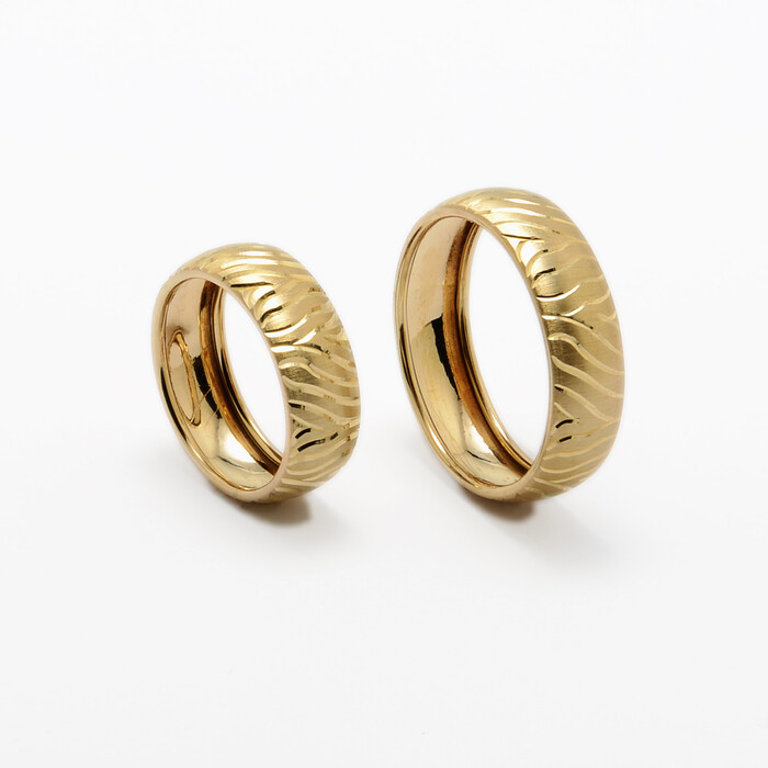 Şarnelli Bombeli Altın Alyans E02 707 - SAÇAK KUYUMCULUK