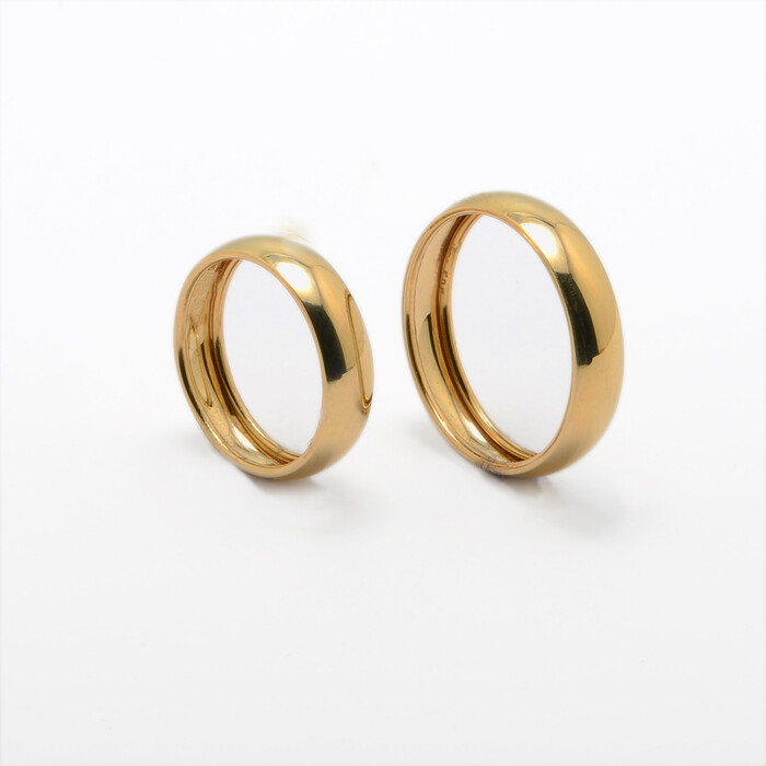 Şarnelli Bombeli Altın Alyans E12 631 - SAÇAK KUYUMCULUK