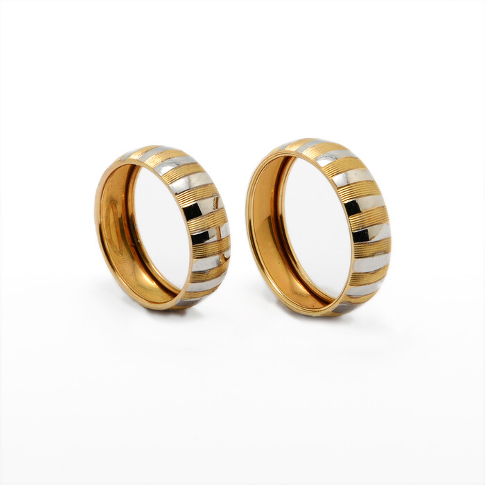 Şarnelli Bombeli Altın Alyans K01 804 - SAÇAK KUYUMCULUK