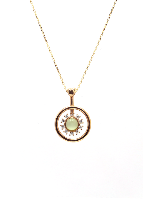 Spor Kalp Tasarım Kolye - SAÇAK KUYUMCULUK