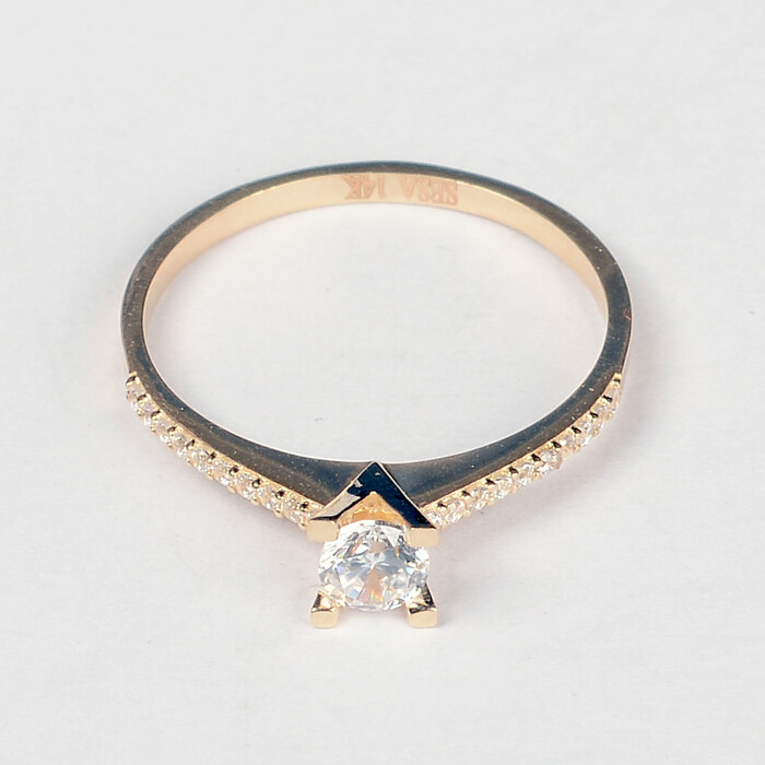 Tektaş Altın Yüzük 1109 - SAÇAK KUYUMCULUK