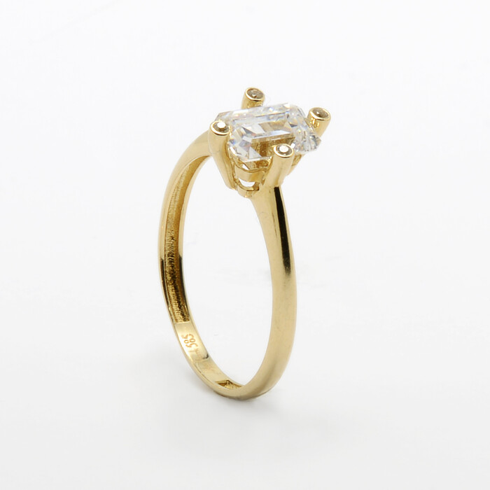 Tektaş Baget Altın Yüzük 751 - SAÇAK KUYUMCULUK