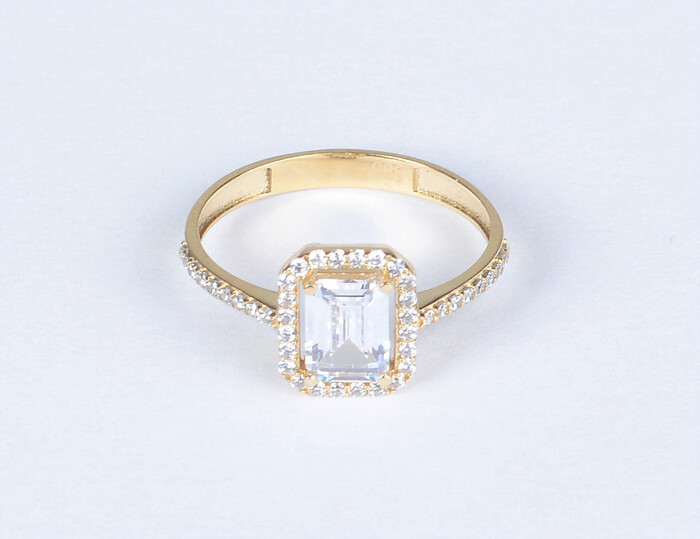 Tektaş Baget Altın Yüzük 931 - SAÇAK KUYUMCULUK