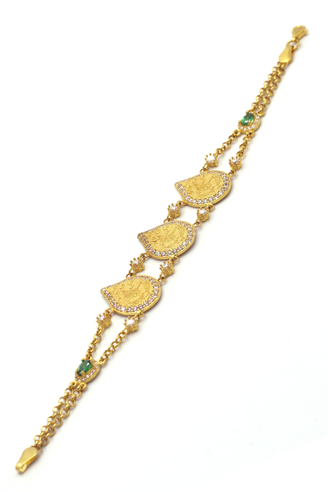 Tuğra Baskılı Altın Bileklik - SAÇAK KUYUMCULUK