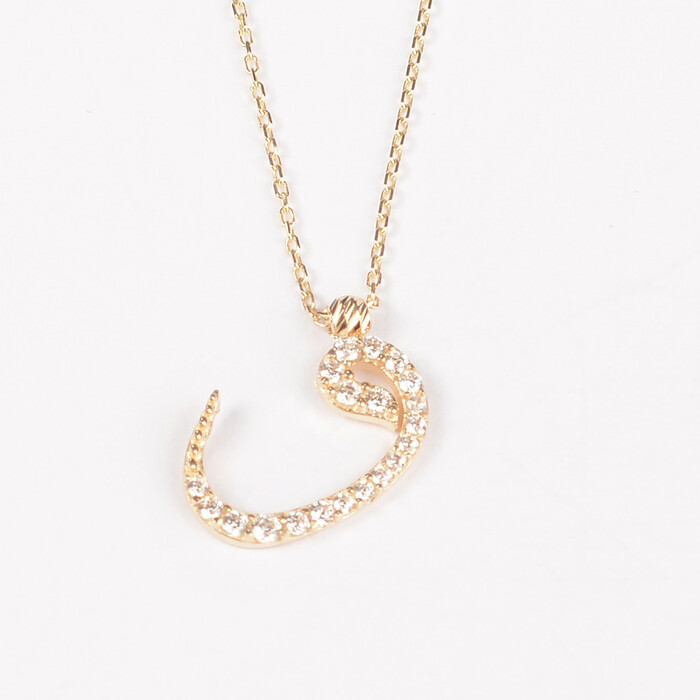 Vav Tasarım Altın Kolye 746 - SAÇAK KUYUMCULUK