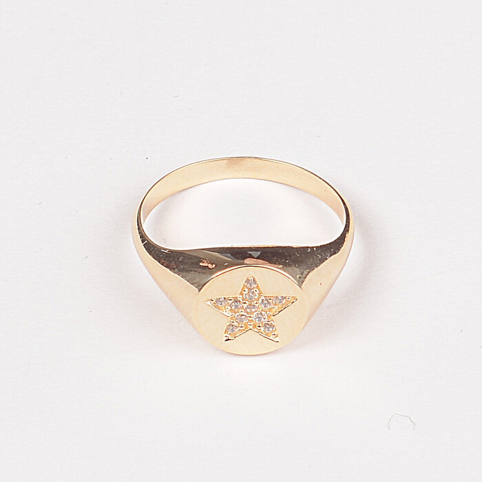 Yıldız Tasarım Altın Yüzük 1075 - SAÇAK KUYUMCULUK